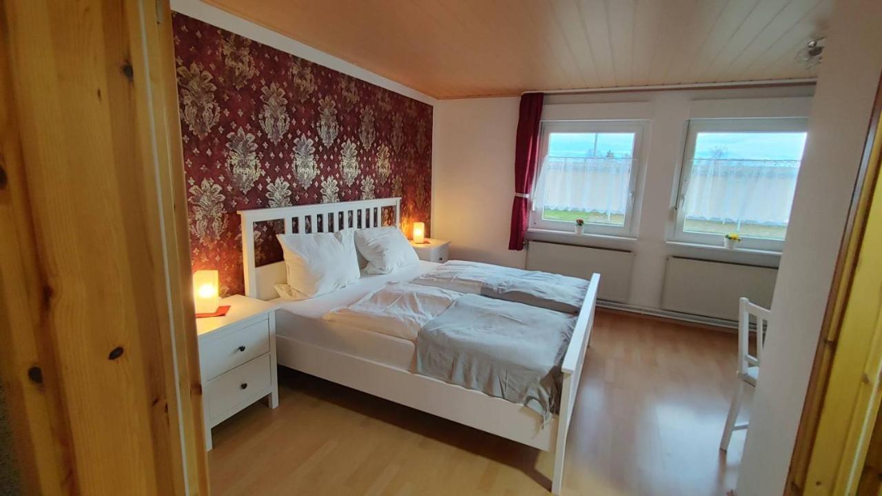 Pension Zum Lindenwald Colbitz Exterior foto