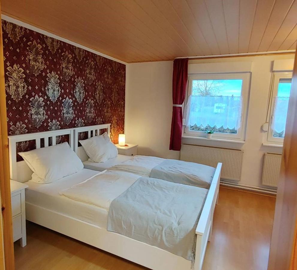Pension Zum Lindenwald Colbitz Exterior foto